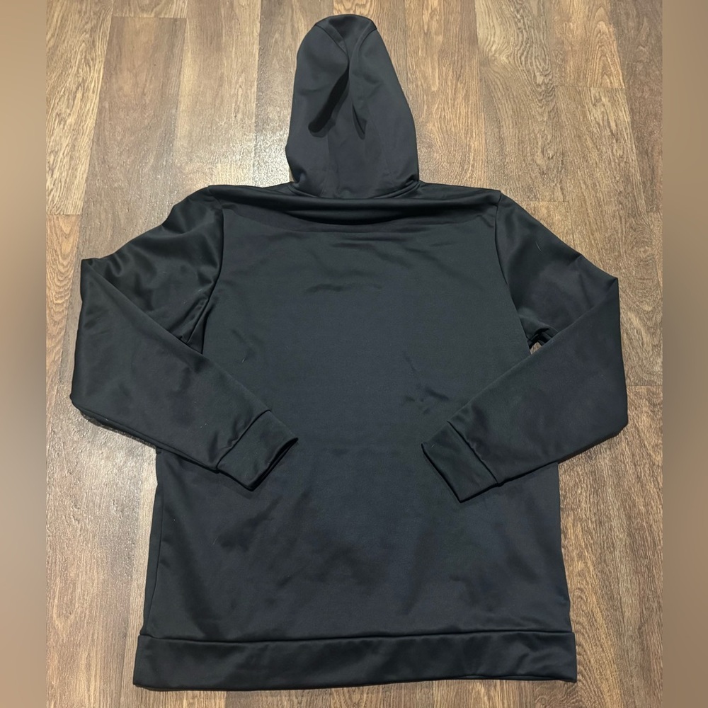 Nike Therma-Fit Graphic Logo Training Hoodie Sweatshirt Men’s Size Large Black - Picture 5 of 8